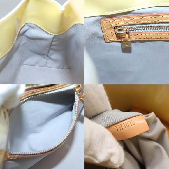 LOUIS VUITTON Monogram Vernis Reade PM Hand Bag Perle M91336 - Picture 12 of 12